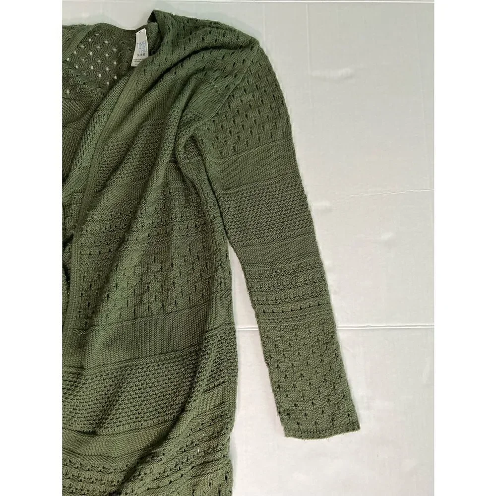 3/$15 or 5/$20 Time and Tru size small lightweight knit long cardigan